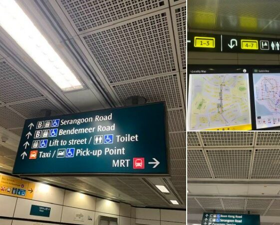 New MRT Signage Ignored Elderly Needs