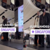 Lany Faces Mixed Reactions for ‘Stunt’ on Baggage Carousel at Changi Airport