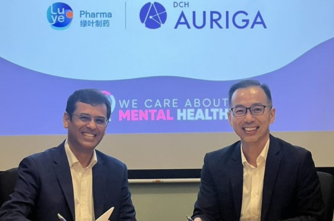 Luye Pharma and DCH Auriga Announce Partnership to Promote Mental Health Awareness in Singapore